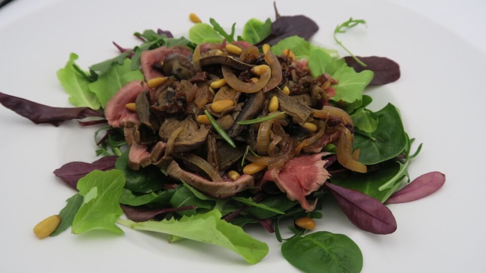 Carpaccio portobello