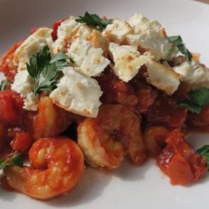 Garides Saganaki
