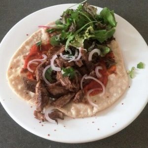 Turkse pizza (Lahmacun)