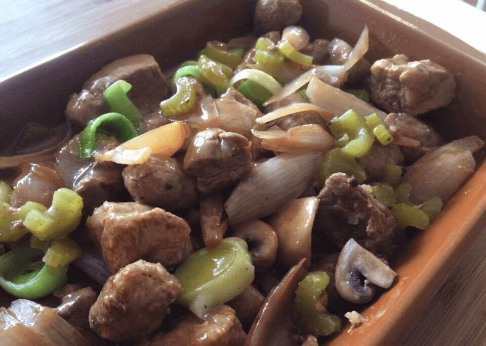 Vlaamse kalfsfricassee