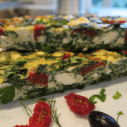 Griekse spinaziefrittata