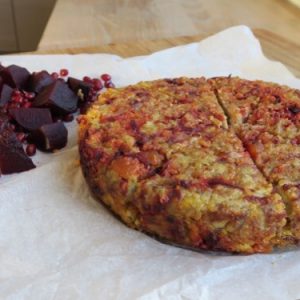 Kibbeh met kip en abrikozen