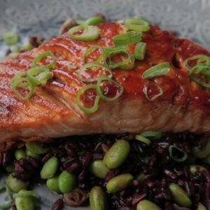Zalm teriyaki