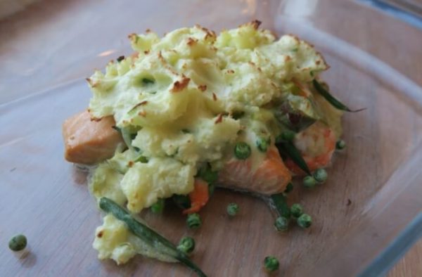 Fishpie met zalm