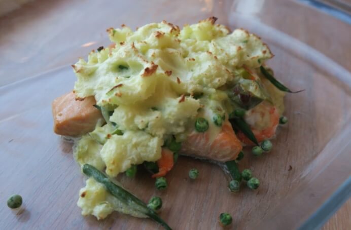 Fishpie met zalm