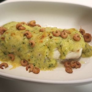 Gegratineerde visfilet