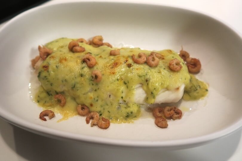Gegratineerde visfilet